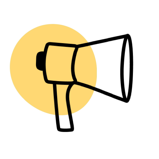 Icon of a megaphone