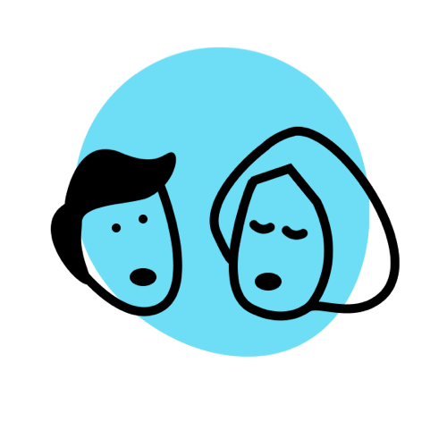 People talking icon
