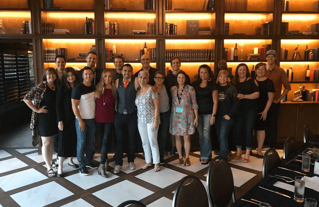 Photograph of the group in San Diego